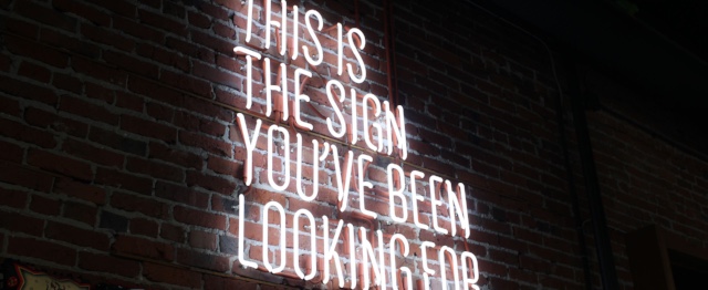 Gods wil: This is the sign you've been looking for.
