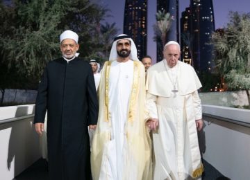 De historische handtekening van paus 'vredesprofeet' Franciscus