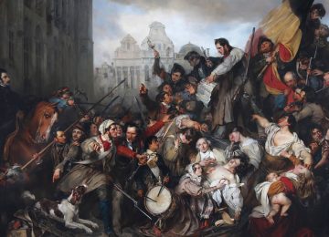 schilderij Belgische opstand