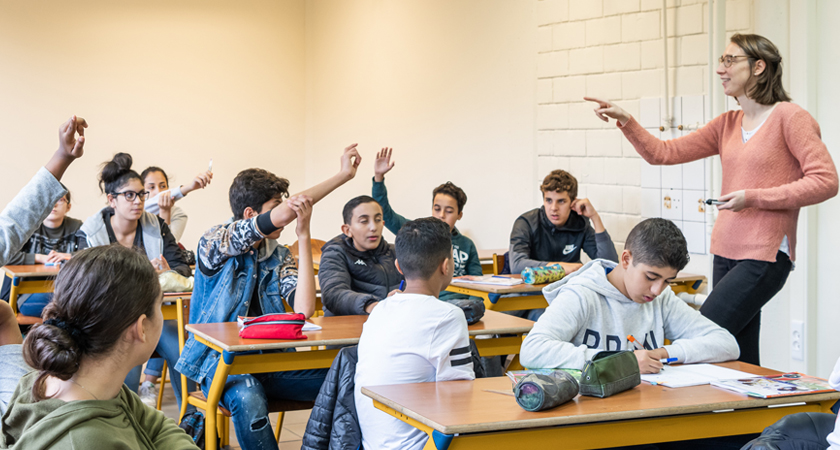 Brusselse jezuïetenschool in het hart van de moslimgemeenschap