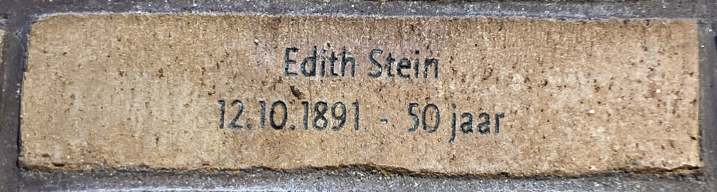 Edith Stein en het Nationaal Holocaust Namenmonument in Amsterdam 3