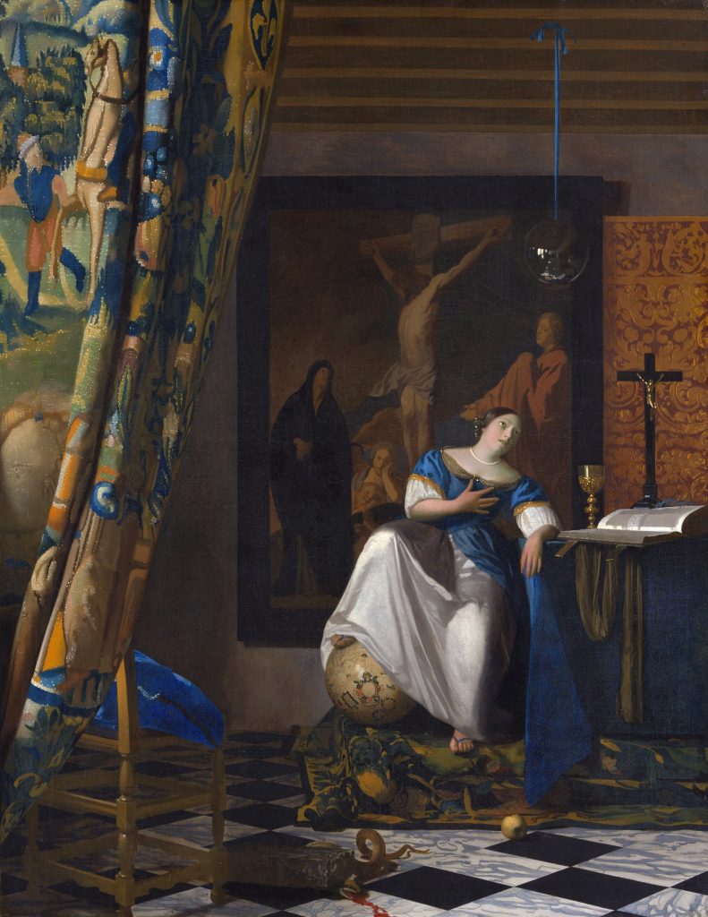 Allegorie van het katholieke geloof, Johannes Vermeer.