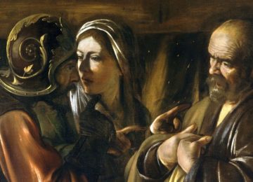 Petrus en Jezus
