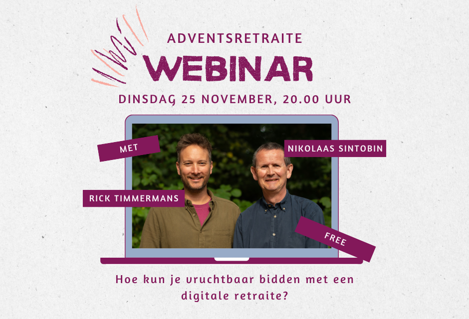 Doe mee met de adventsretraite Als Uw Woord open gaat …