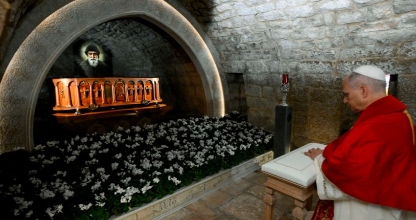 Paus Leo XIV bezoekt Libanon: leren van een eenvoudige monnik